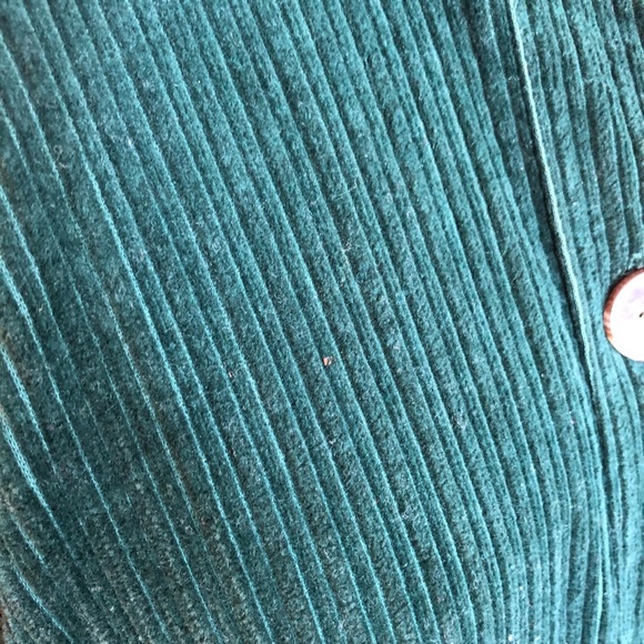 FRANK & OAK Fur-trim Green Corduroy Jacket - Picture 15 of 16